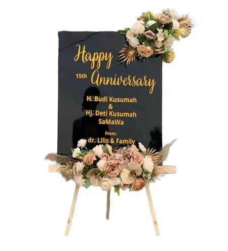 Papan Bunga Akrilik Ulee Lheue