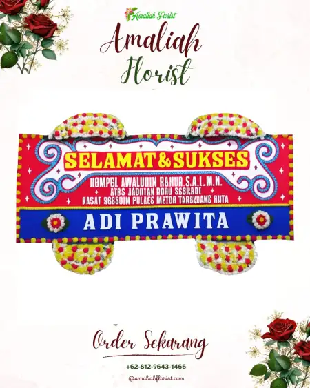 Papan Bunga Ucapan Selamat Ulee Lheue
